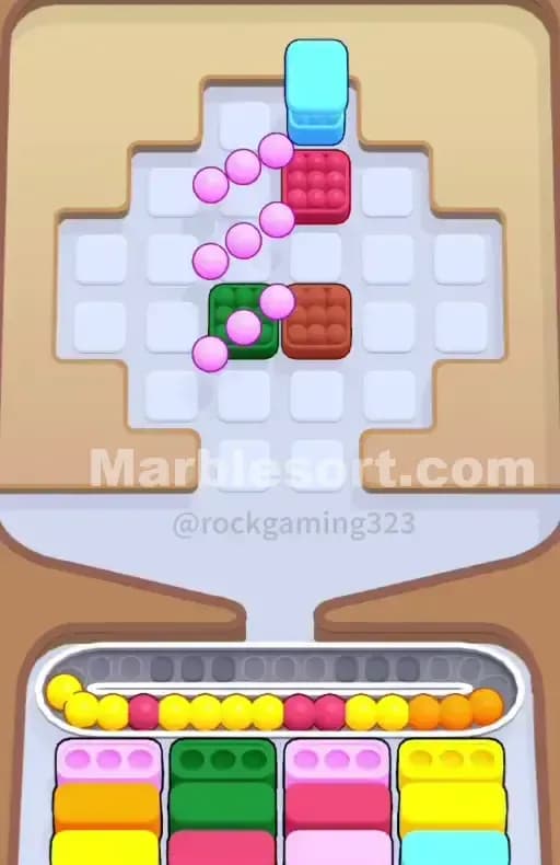 Marble Sort Level 285 Solution 3