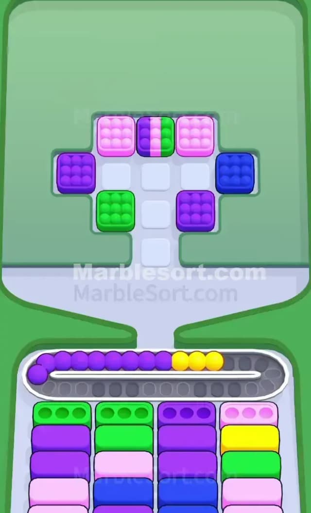 Marble Sort Level 261 Solution 2
