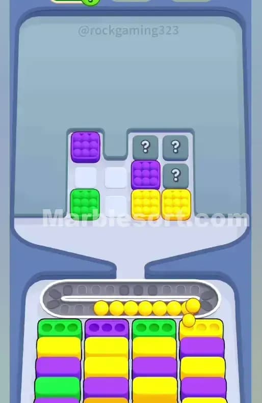 Marble Sort Level 6 Solution 1