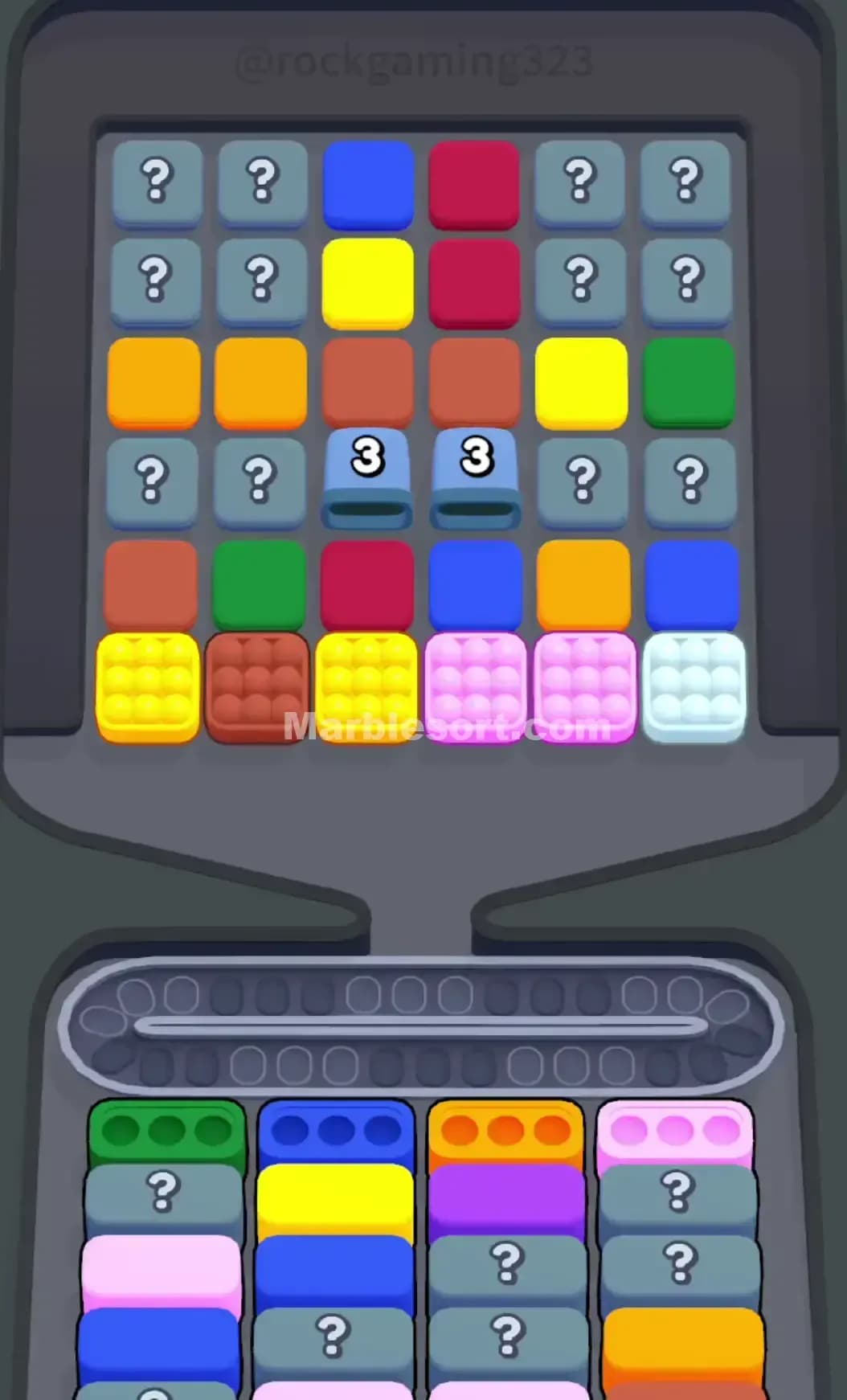 Marble Sort Level 35 Screenshot