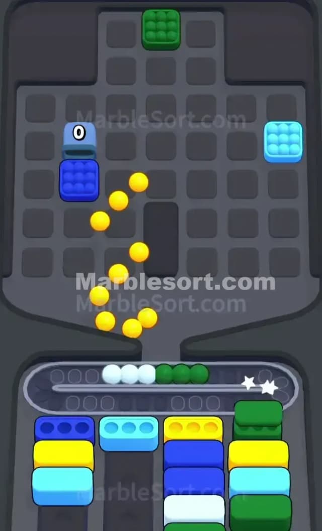 Marble Sort Level 347 Solution 3