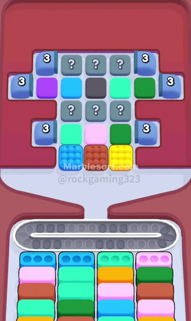 Marble Sort Level 222 Gameplay