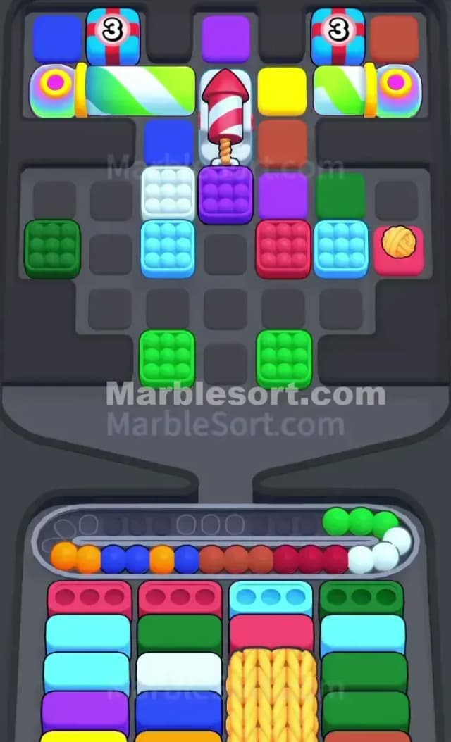Marble Sort Level 590 Solution 1