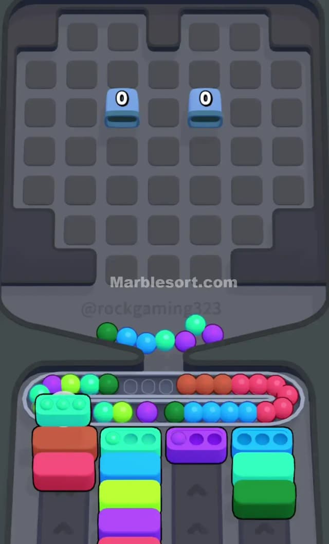 Marble Sort Level 160 Solution 1