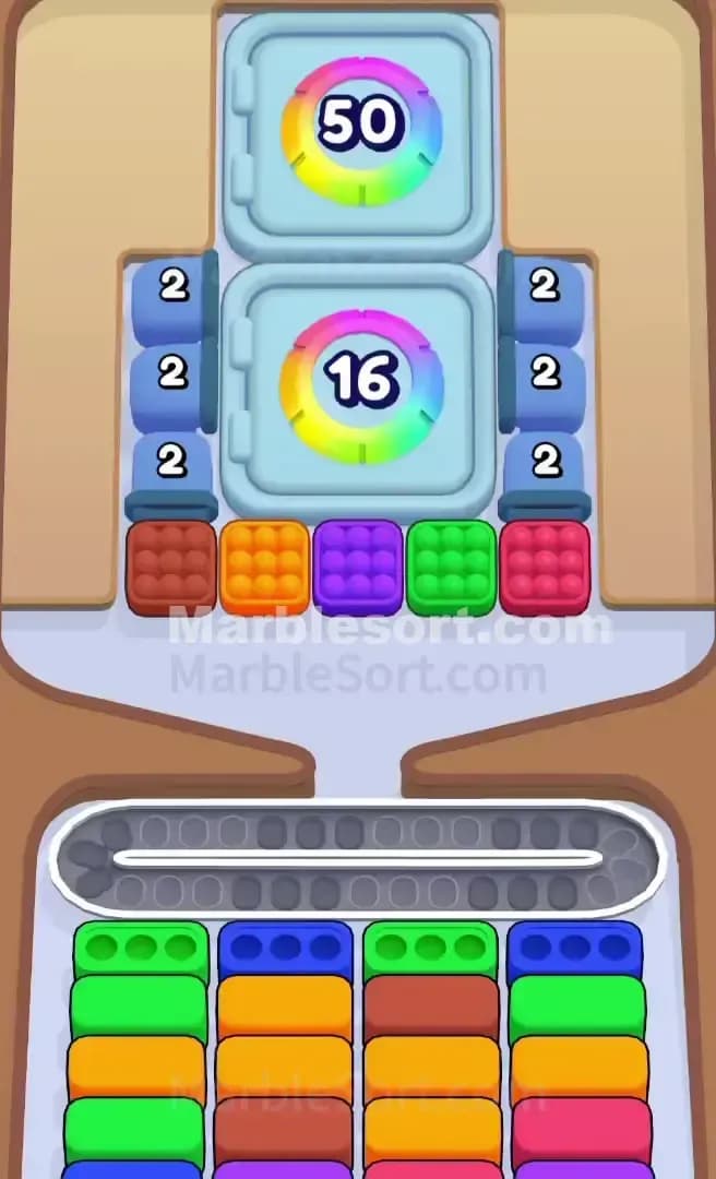 Marble Sort Level 591 Screenshot