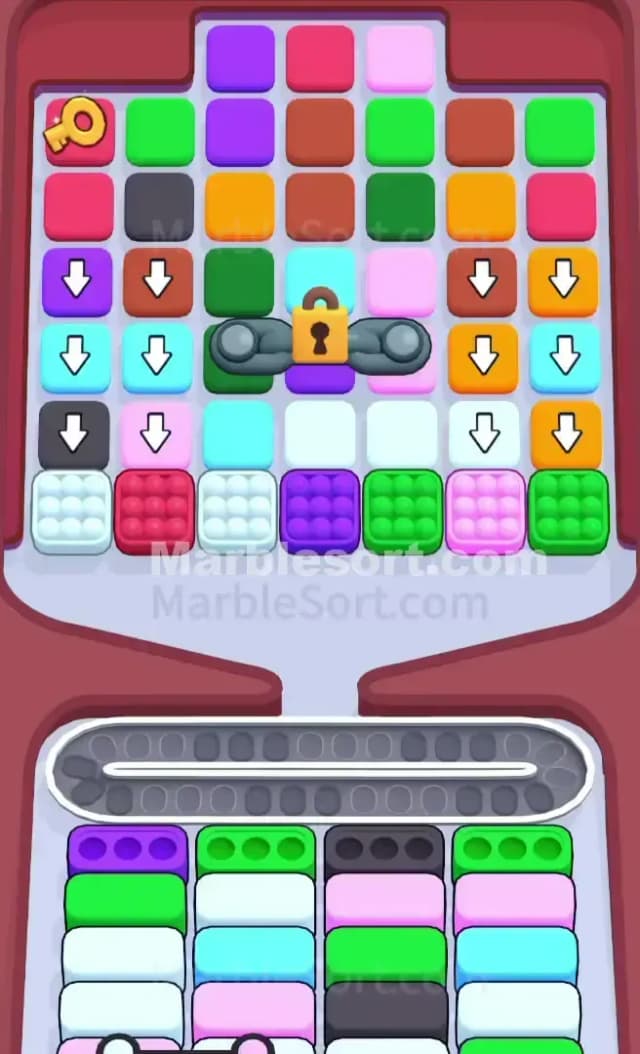 Marble Sort Level 533 Gameplay