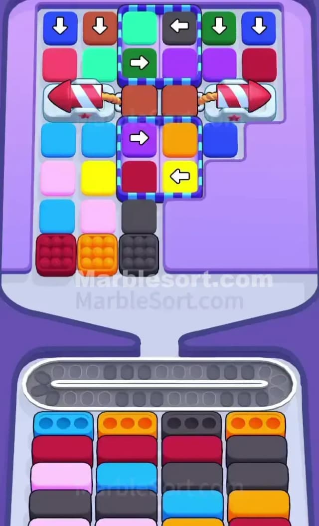 Marble Sort Level 599 Gameplay