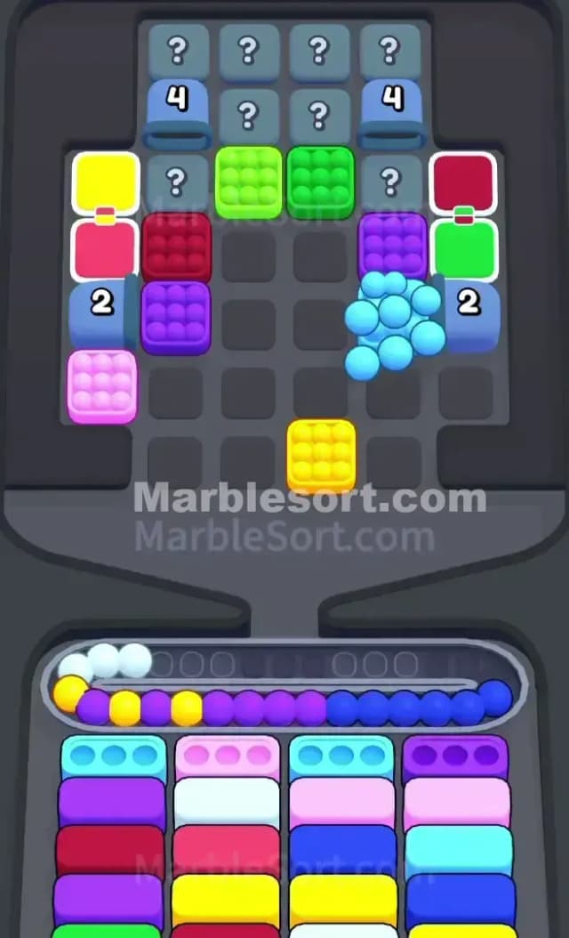 Marble Sort Level 540 Solution 1