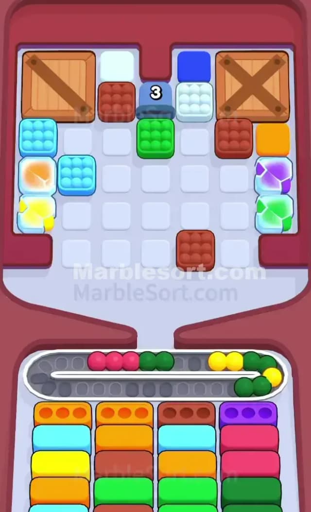 Marble Sort Level 538 Solution 1
