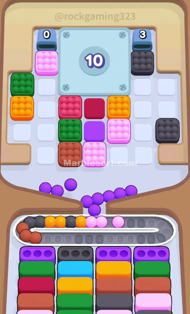 Marble Sort Level 128 Solution 1