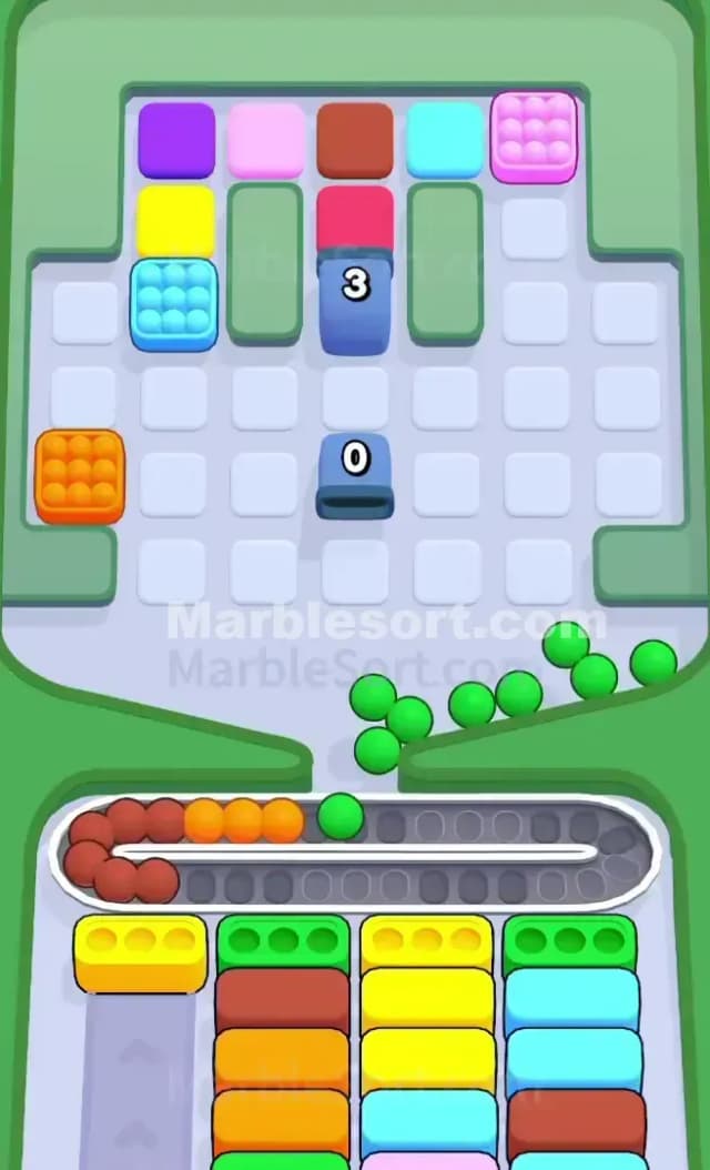 Marble Sort Level 412 Solution 2