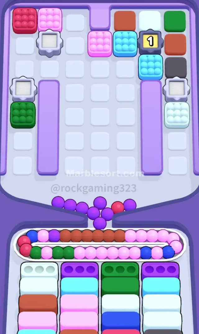 Marble Sort Level 369 Solution 2