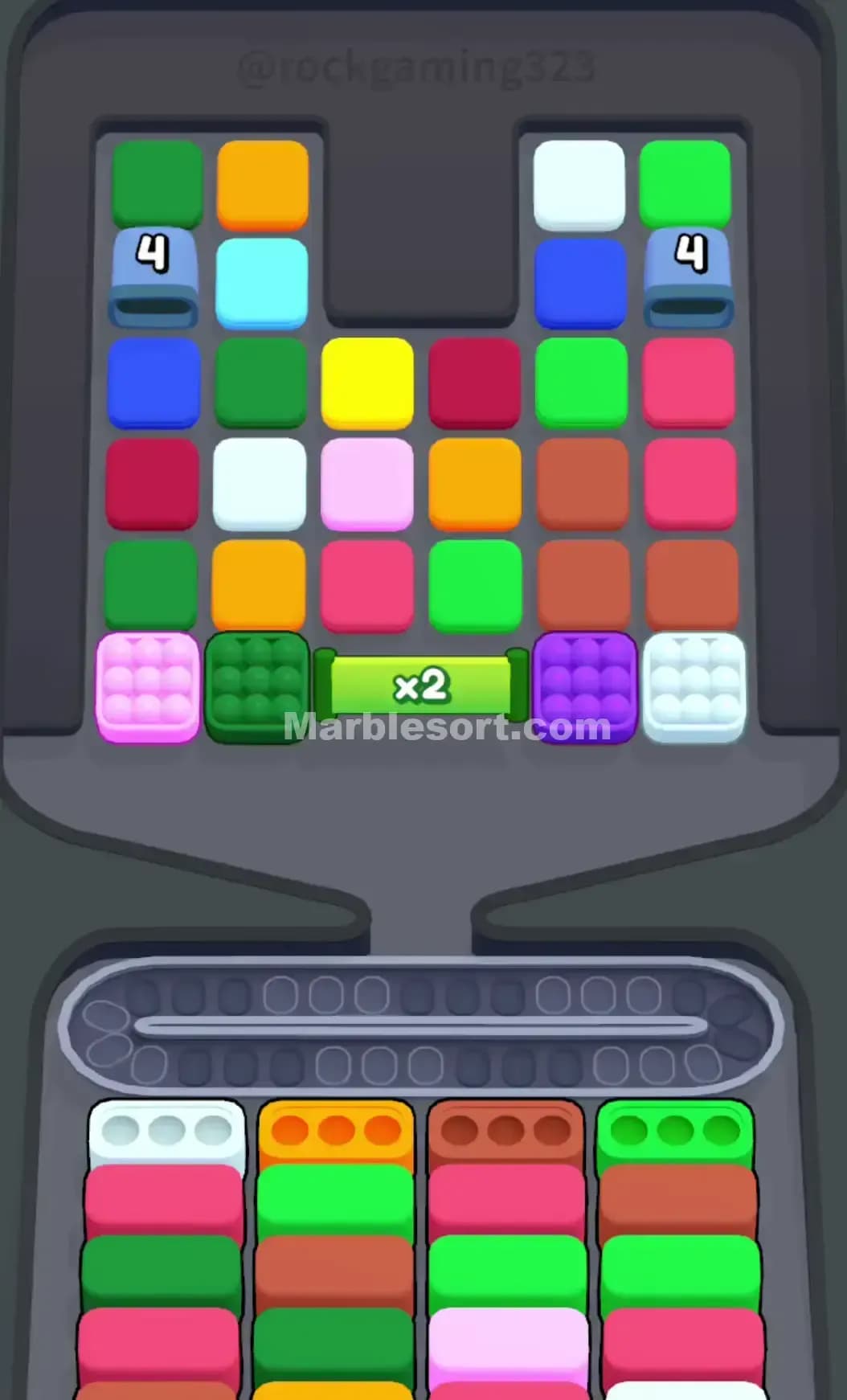 Marble Sort Level 74 Screenshot