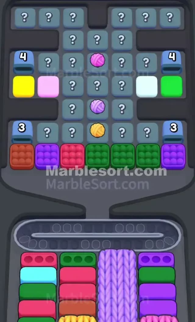 Marble Sort Level 464 Gameplay