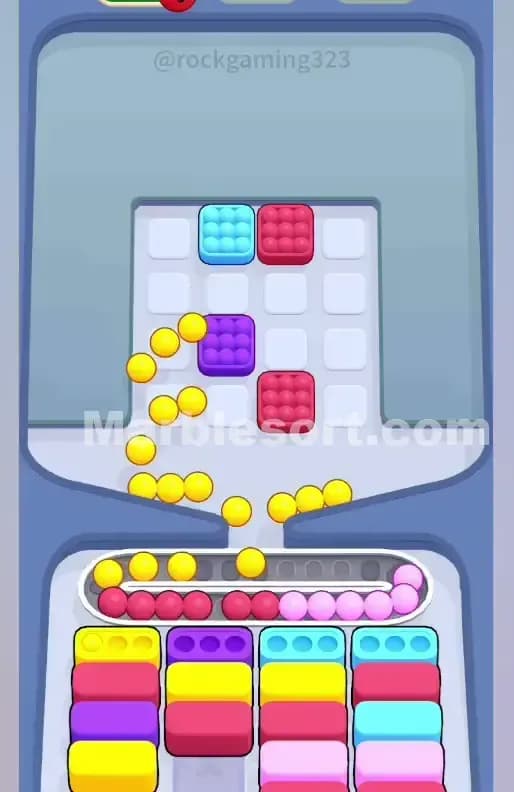 Marble Sort Level 7 Solution 2