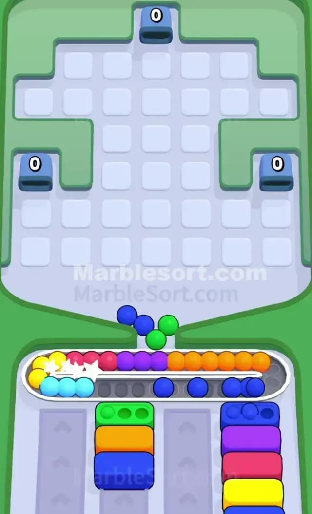 Marble Sort Level 415 Solution 3