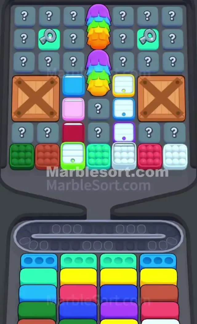 Marble Sort Level 510 Gameplay
