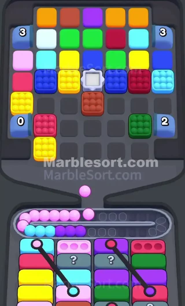 Marble Sort Level 414 Solution 1