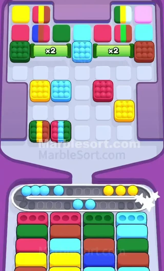 Marble Sort Level 479 Solution 1