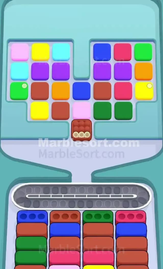 Marble Sort Level 423 Gameplay