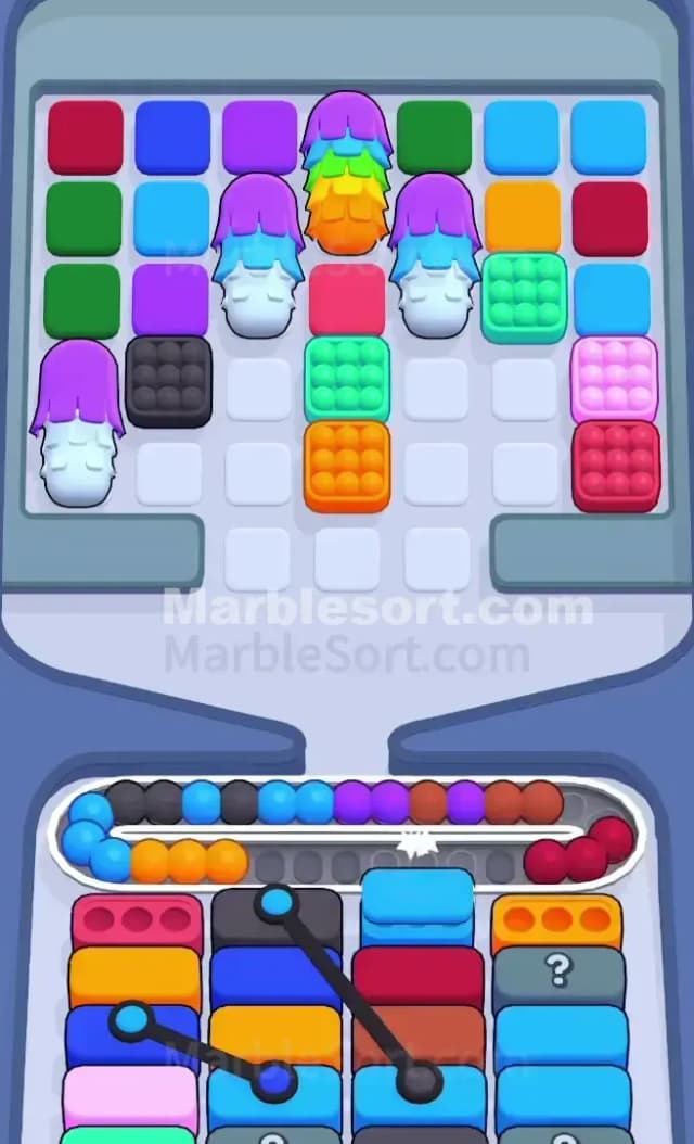 Marble Sort Level 548 Solution 1