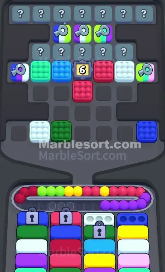 Marble Sort Level 657 Solution 1