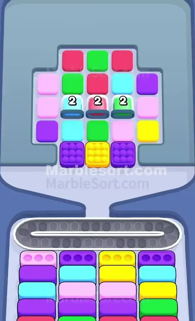 Marble Sort Level 542 Screenshot