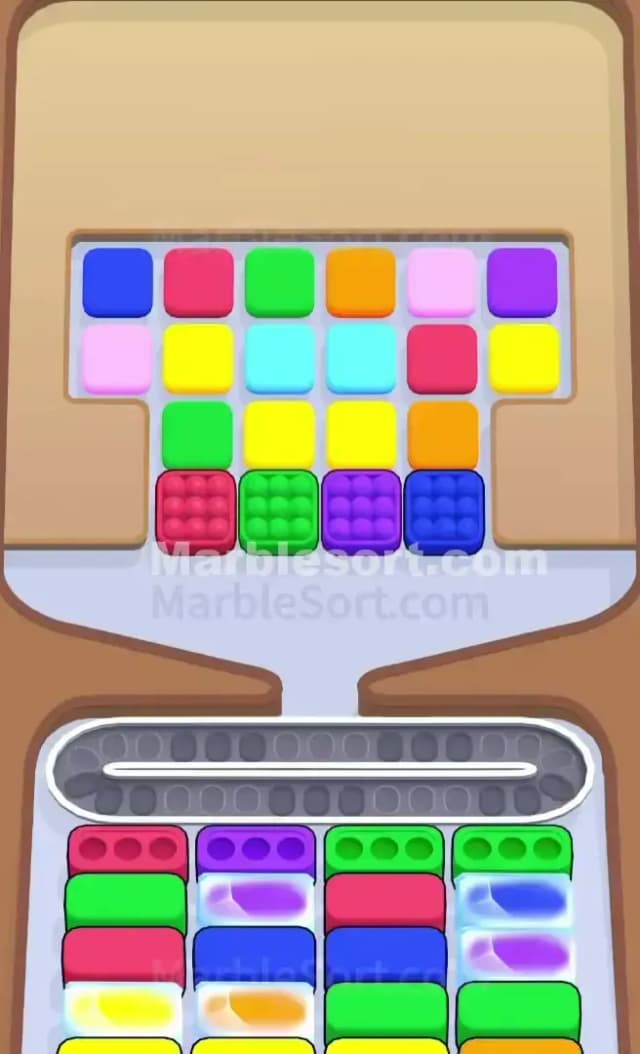 Marble Sort Level 282 Gameplay