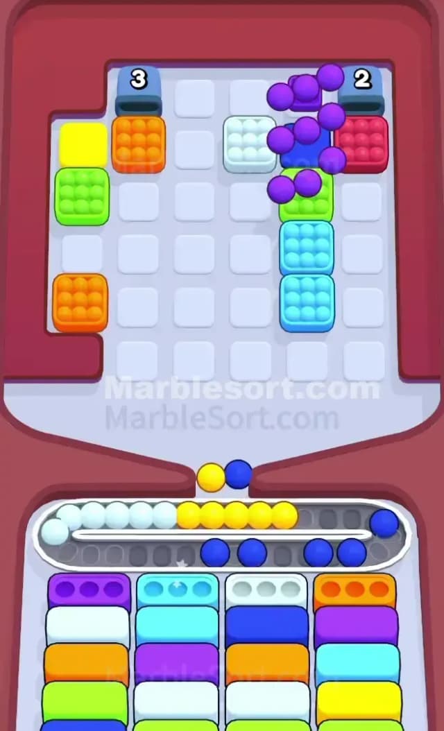 Marble Sort Level 455 Solution 2