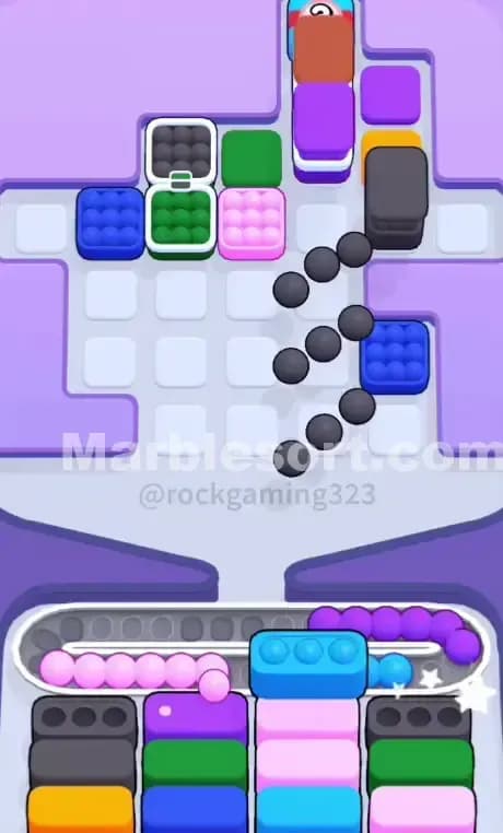 Marble Sort Level 136 Solution 2