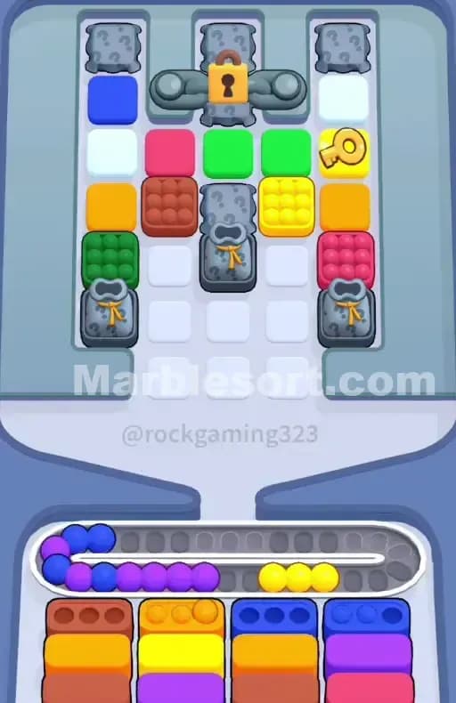 Marble Sort Level 232 Solution 1