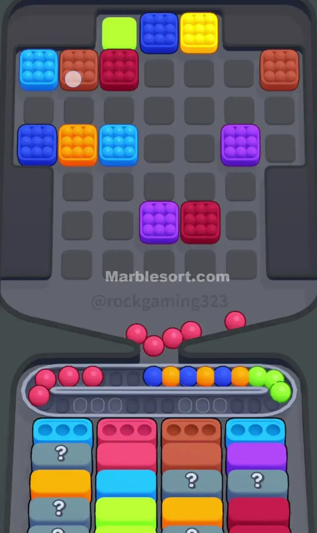 Marble Sort Level 307 Solution 2
