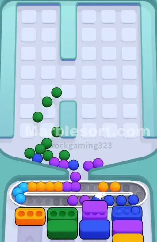 Marble Sort Level 349 Solution 3