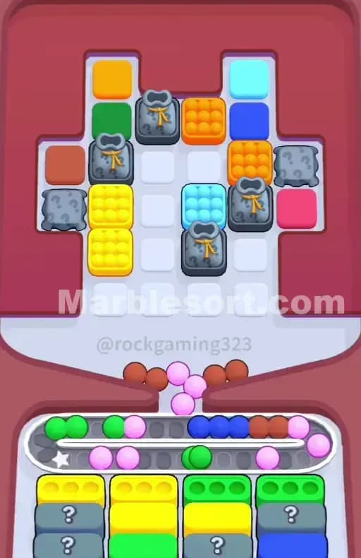 Marble Sort Level 231 Solution 1