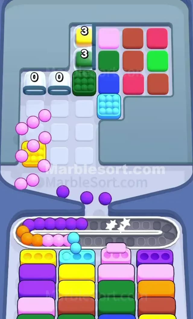 Marble Sort Level 543 Solution 1