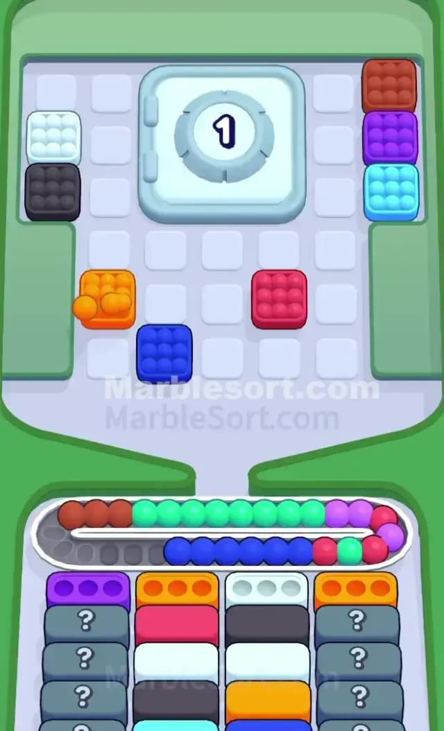Marble Sort Level 726 Solution 1