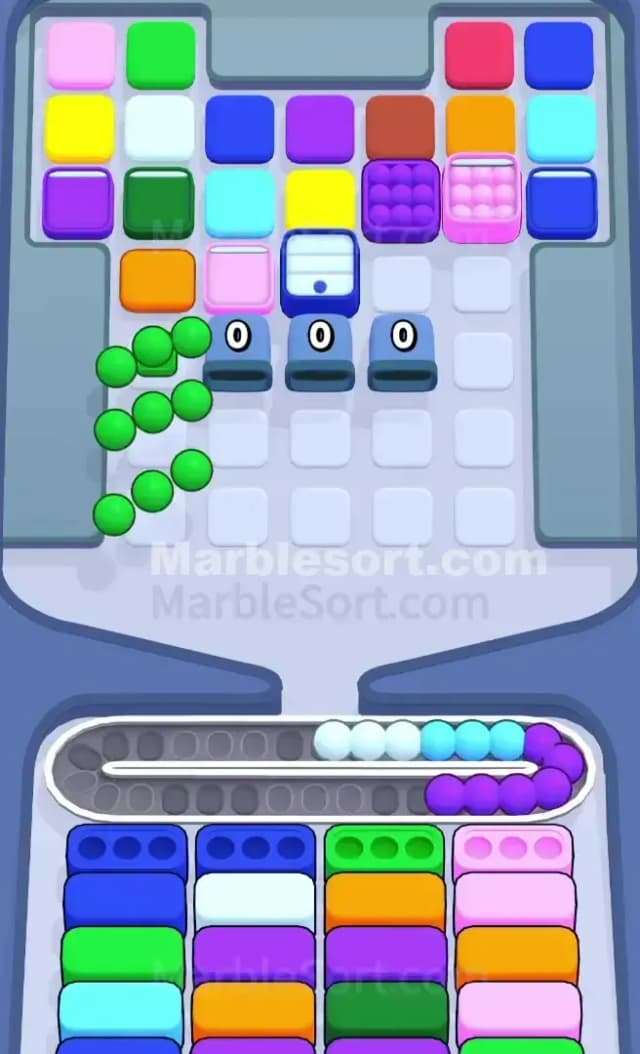 Marble Sort Level 472 Solution 2