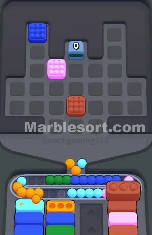 Marble Sort Level 347 Solution 3