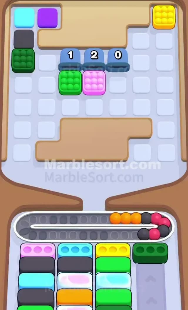 Marble Sort Level 516 Solution 2