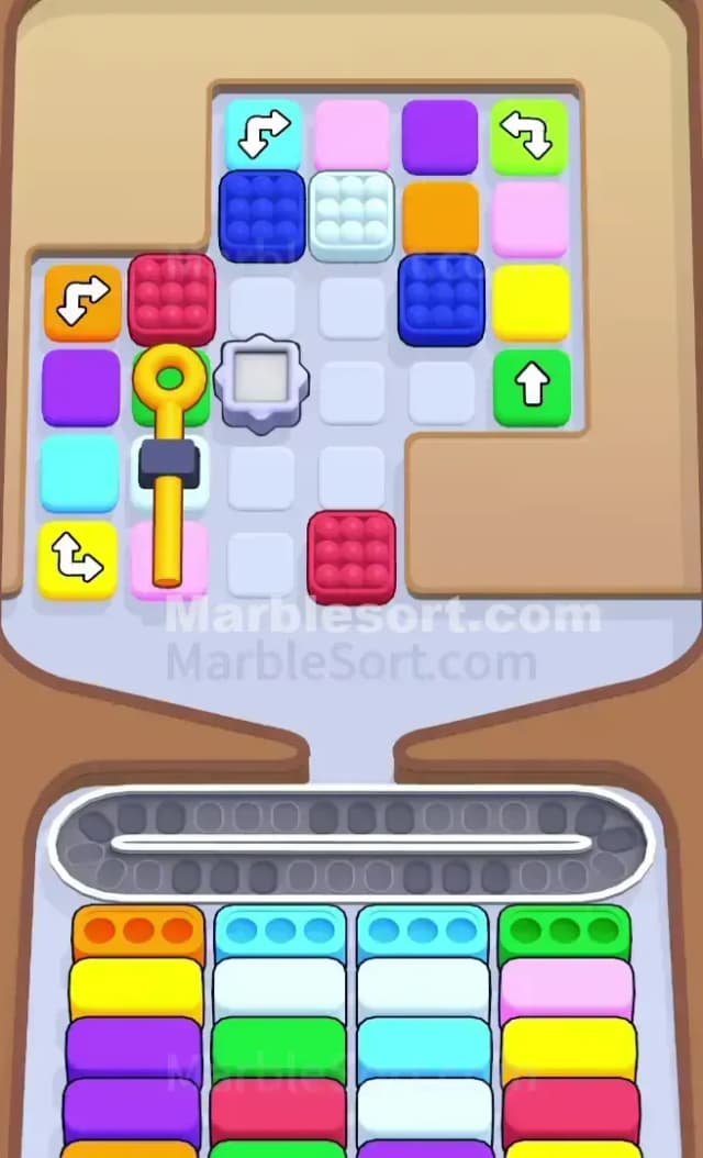 Marble Sort Level 666 Solution 1