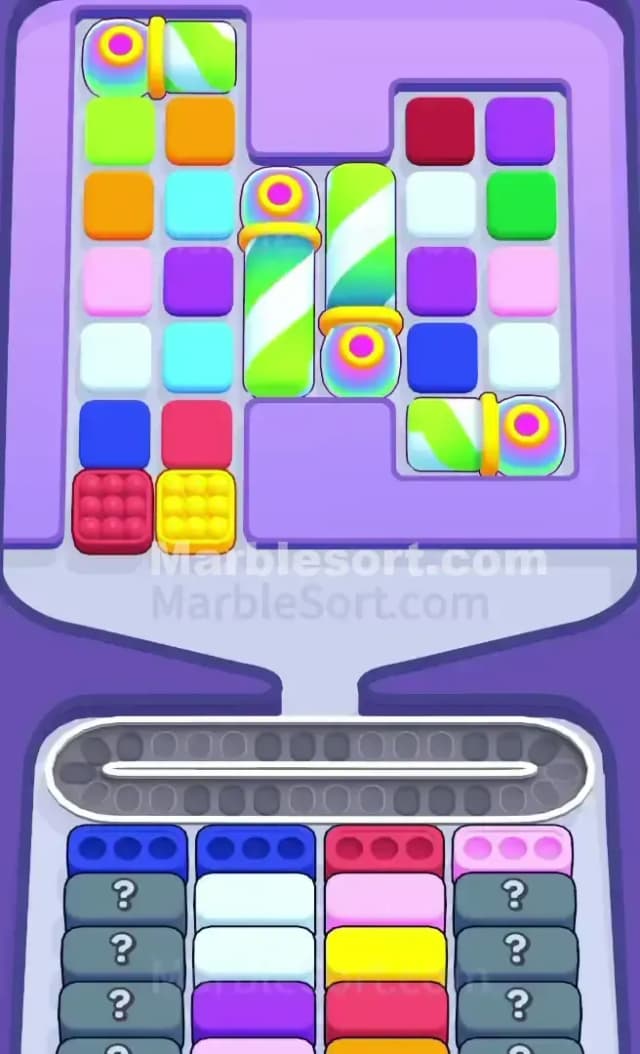 Marble Sort Level 518 Gameplay