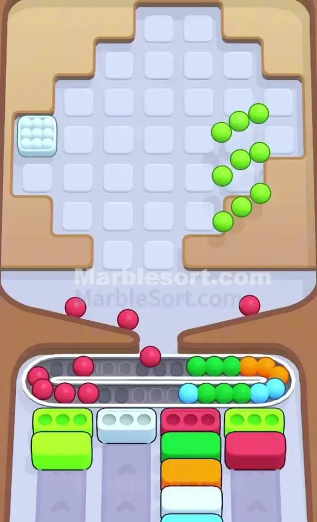 Marble Sort Level 512 Solution 3