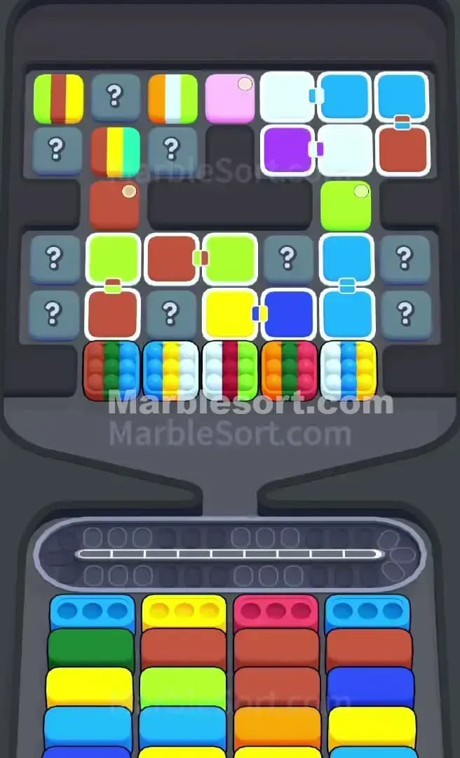 Marble Sort Level 437 Screenshot