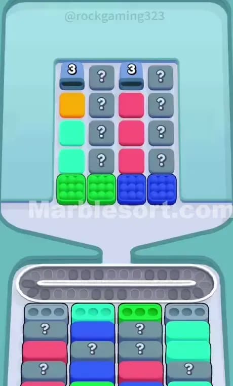 Marble Sort Level 37 Gameplay