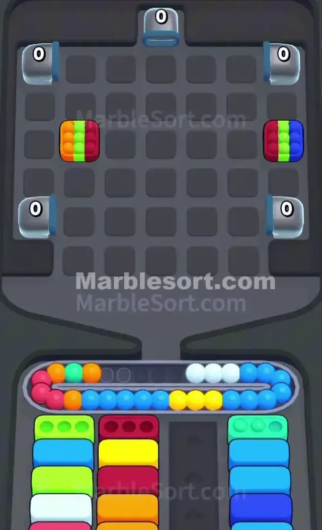 Marble Sort Level 557 Solution 3
