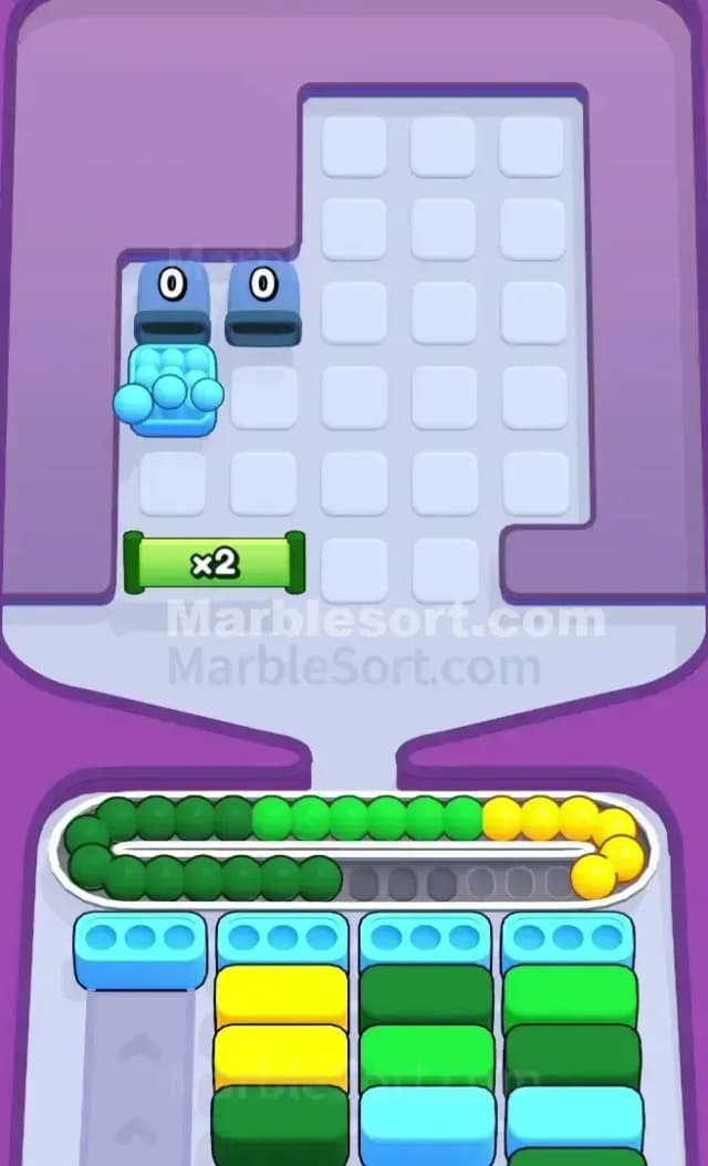 Marble Sort Level 326 Solution 3
