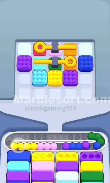 Marble Sort Level 161 Solution 1