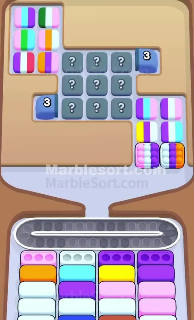 Marble Sort Level 276 Gameplay