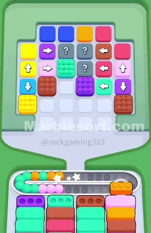 Marble Sort Level 185 Solution 1