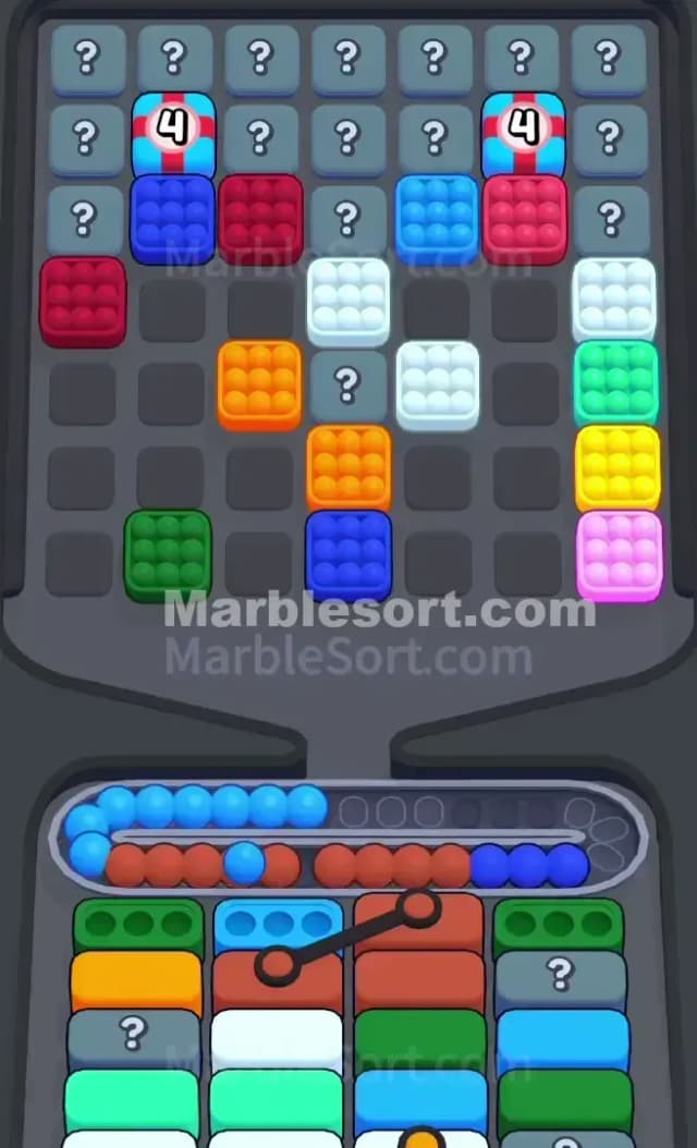 Marble Sort Level 650 Solution 1